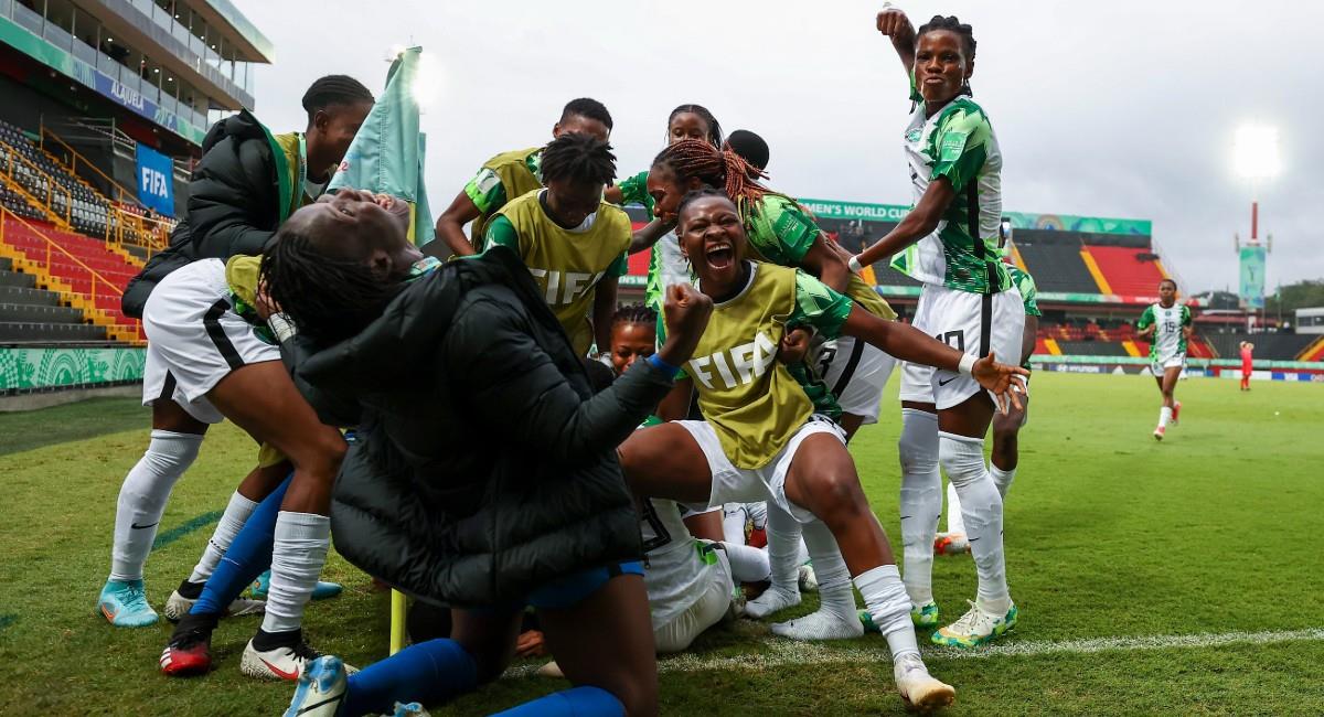 Nigeria superó a Corea del Sur por la mínima diferencia. Foto: Twitter @FIFAWWC