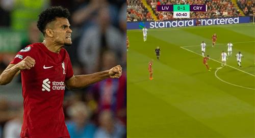 Video: Luis Díaz marcó un golazo con el Liverpool