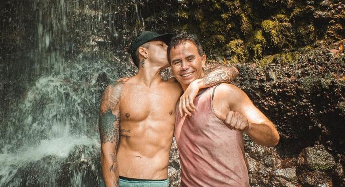Andy Rivera y Jhonny Rivera en Instagram. Foto: Instagram @andyrivera