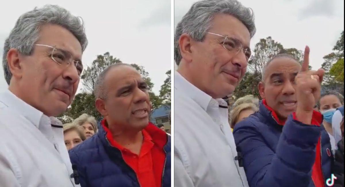 Captura de video: Enrique Gómez y Eduardo Zapateiro. Foto: TikTok @melbaramirez658
