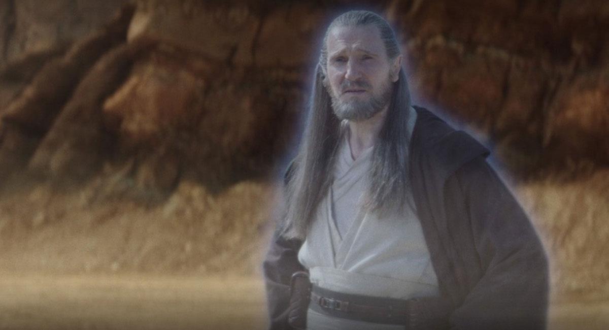 Liam Neeson regresó a "Star Wars" con un breve cameo en "Obi Wan Kenobi". Foto: Twitter @obiwankenobi