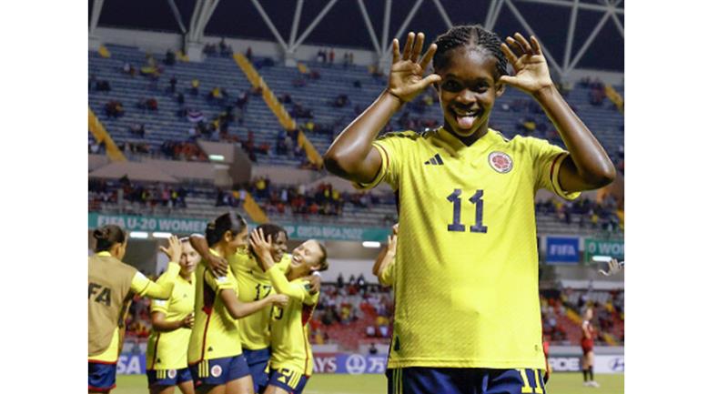 Linda Caicedo la gran apuesta de la selección colombiana.  Foto: Instagram Selección Colombia