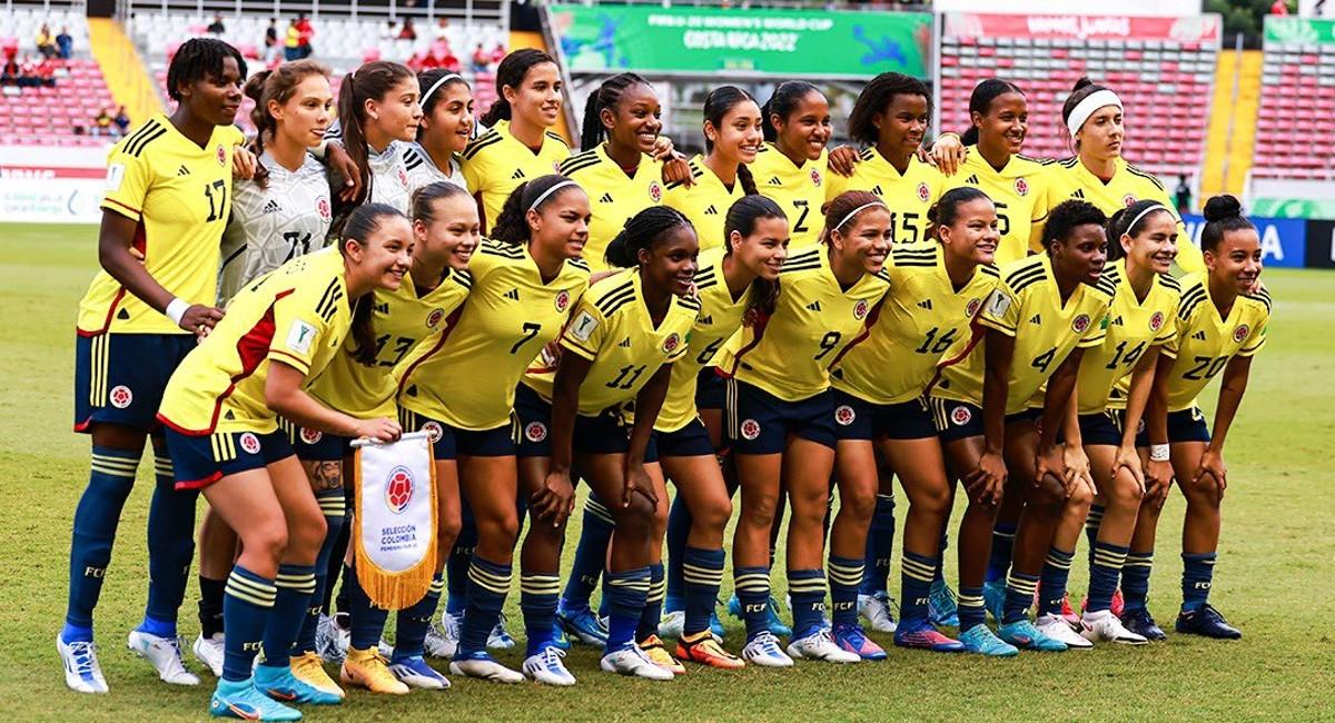 Así saldrá la Selección Colombia para enfrentar a Brasil en el Mundial Sub-20. Foto: Twitter FCF