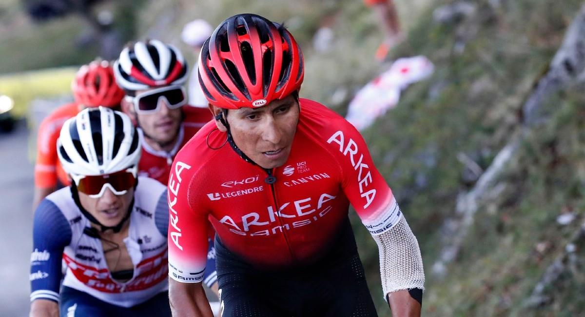 Nairo Quintana recibió una dura sanción por la UCI. Foto: EFE