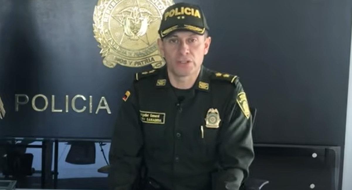 Henry Armando Sanabria Cely es el nuevo director de la Policía Nacional. Foto: Youtube
