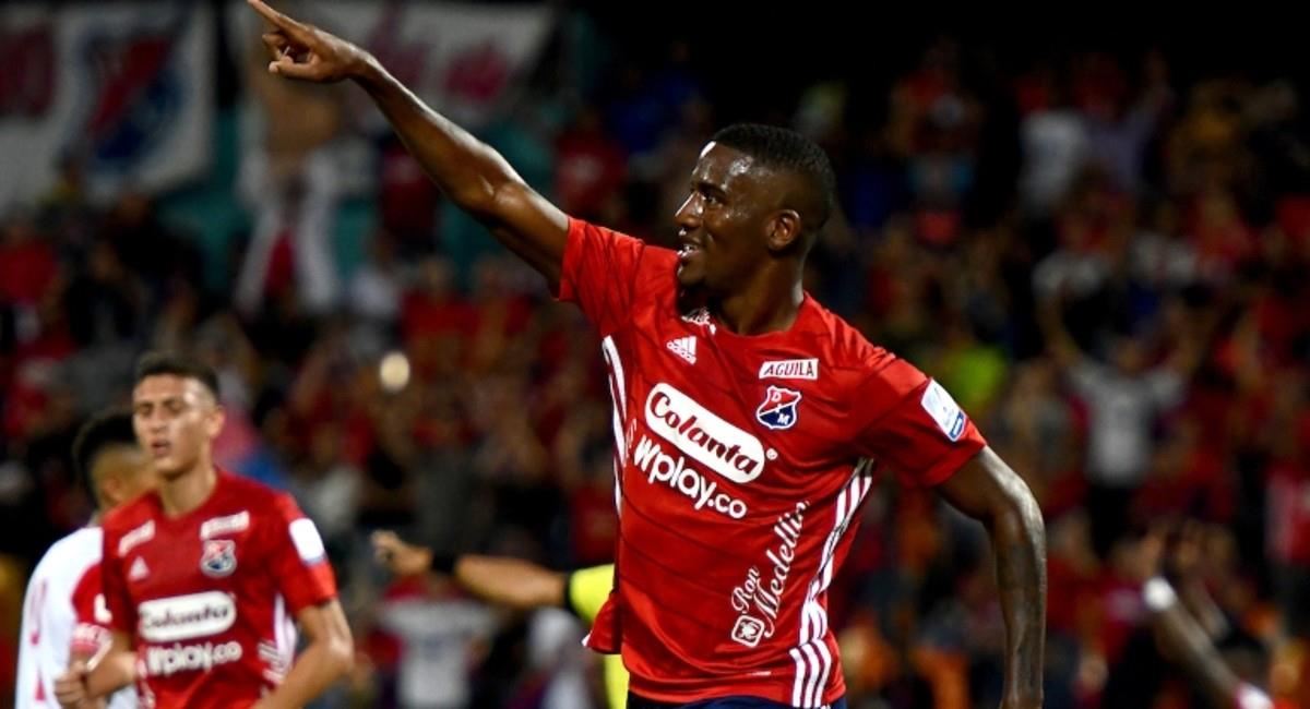 Medellín superó 2-0 a Santa Fe en la fecha 8 de la Liga BetPlay. Foto: Twitter Dimayor