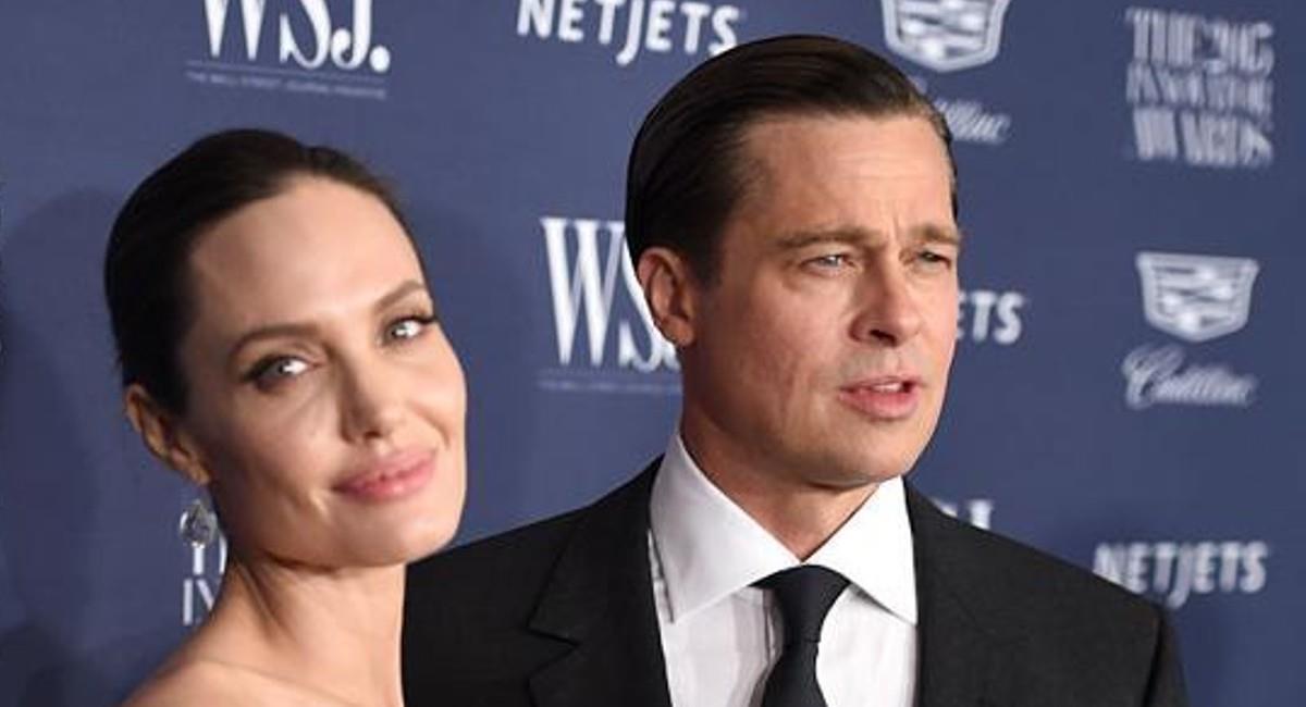 Angelina Jolie y su ex esposo Brad Pitt. Foto: Instagram