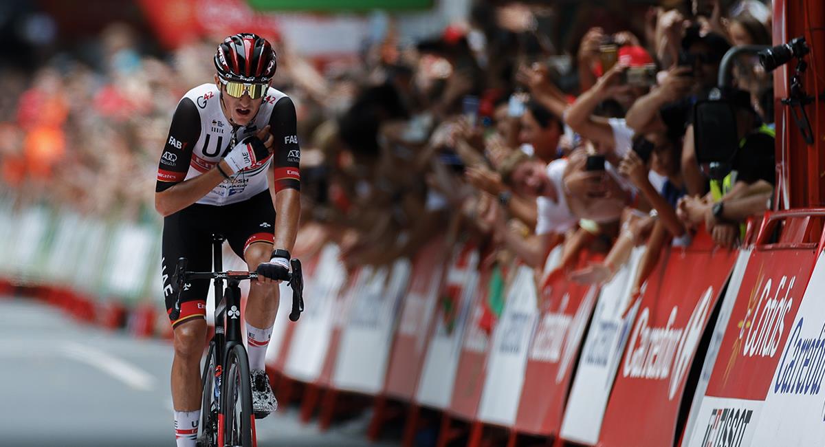 Marc Soler gran vencedor de la jornada 5 de La Vuelta a España 2022. Foto: EFE