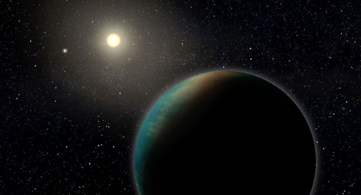 TOI-1452 b tendría una porción de hasta el 30% de agua. Foto: exoplanetes.umontreal.ca