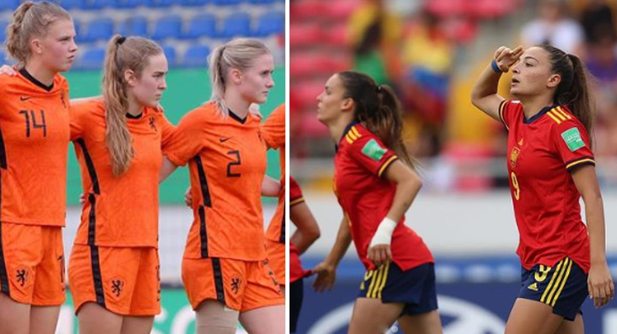 España y Países Bajos se enfrentarán por la semifinal del Mundial Femenino Sub 20. Foto: Instagram inmagabarro / kimeveraertsx
