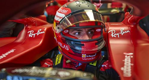 Carlos Sainz ganó la "pole" del Gran Premio de Bélgica 