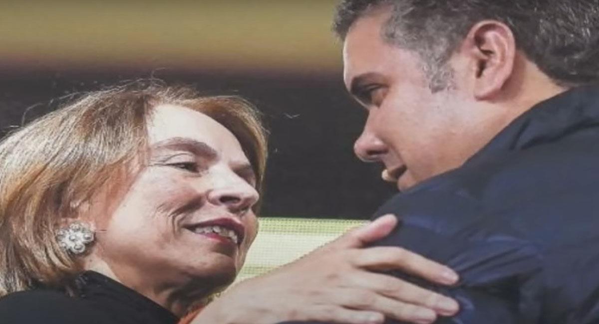 Juliana Márquez es la madre del expresidente bogotano Iván Duque Márquez. Foto: Youtube