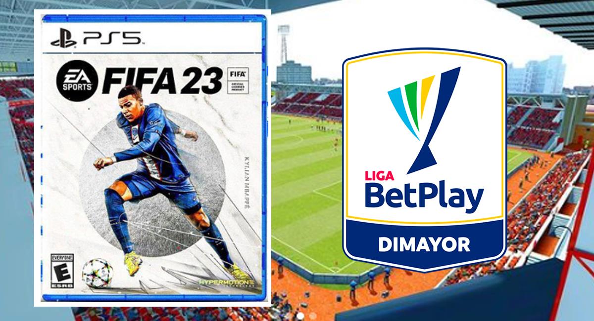 El equipo colombiano que hará parte del videojuego FIFA 23. Foto: Twitter Liga BetPlay / @FutSheriff