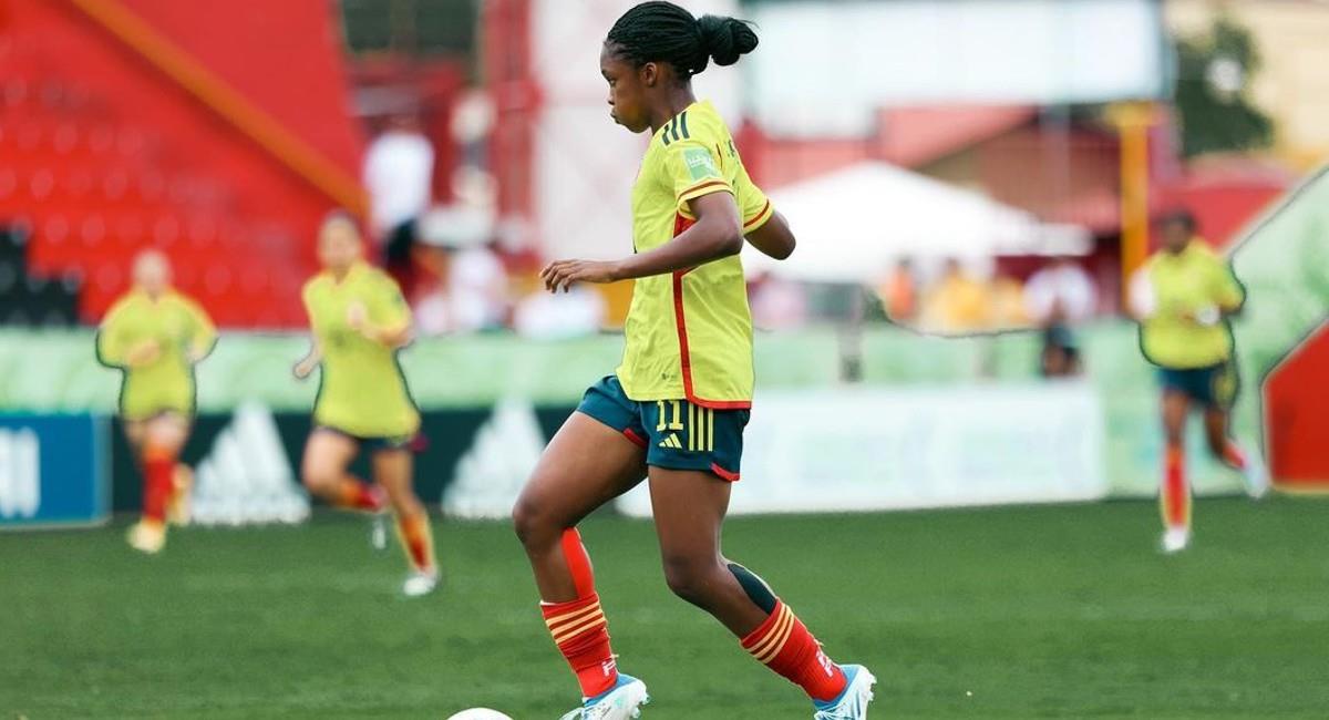 Linda Caicedo deslumbró en la Copa América Femenina y en el Mundial Sub 20 Femenino. Foto: Instagram @linda__caicedo11