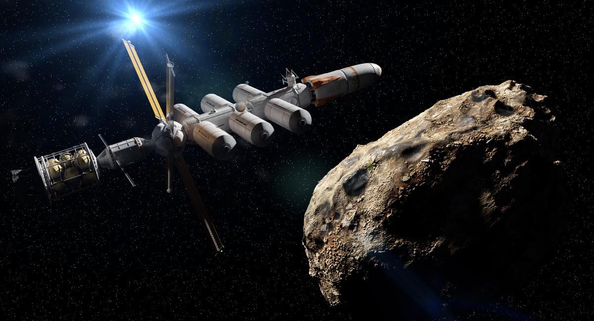 El choque será contra un asteroide binario cercano a la Tierra, Didymos, y su pequeña luna Dimorphos. Foto: Shutterstock