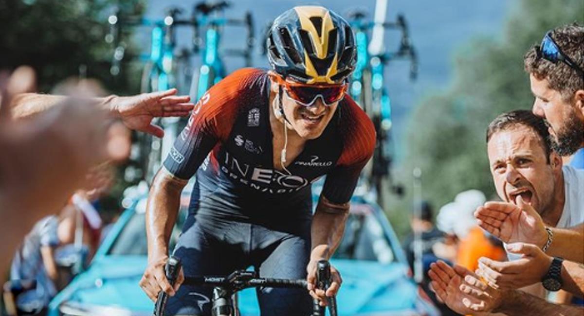 Richard Carapaz se quedó con la etapa 12 de La Vuelta a España 2022. Foto: Instagram Ineos