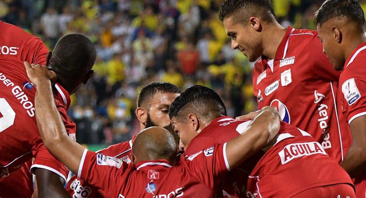 América venció a Atlético Bucaramanga en la fecha 3 de Liga BetPlay. Foto: Twitter Dimayor