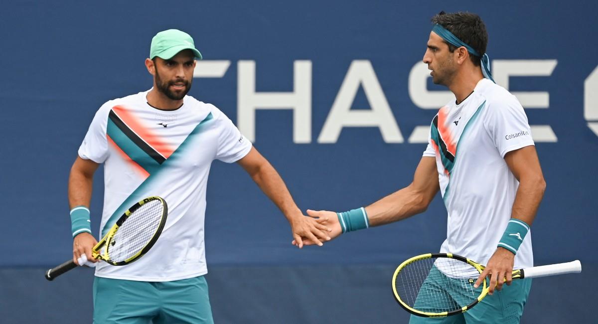 Juan Sebastián Cabal y Robert Farah ganaron en el US Open. Foto: Twitter Federación Colombiana de Tenis
