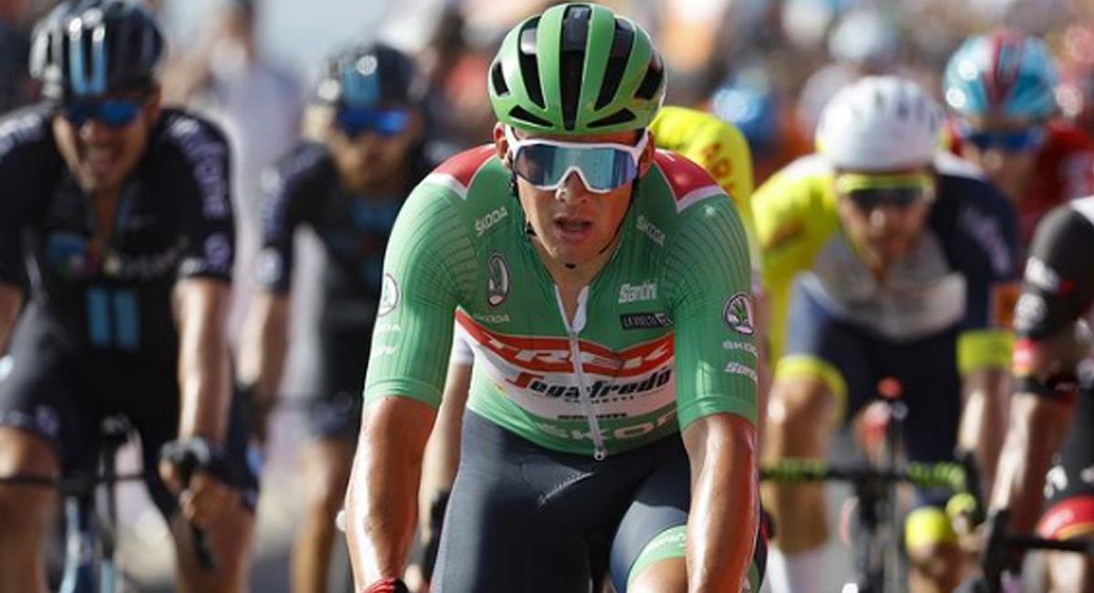 Mads Pedersen se quedó con la victoria de la etapa 13 de La Vuelta a España 2022. Foto: Instagram Mads Pedersen