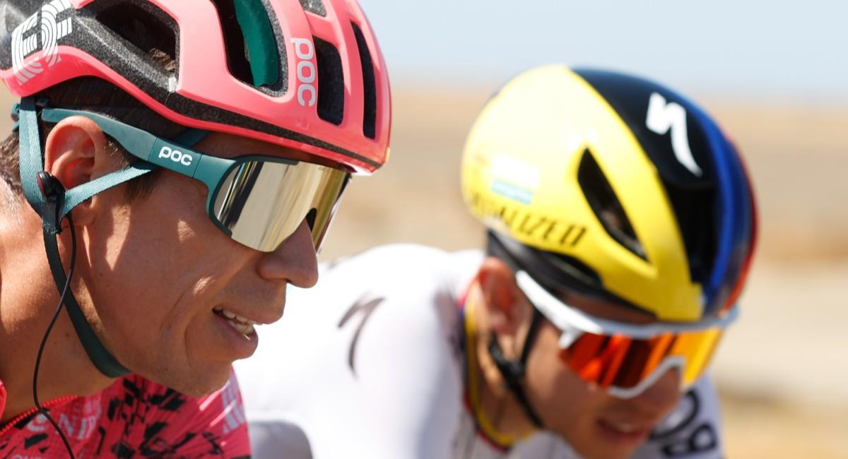 El antioqueño está en la casilla número 12 en la Vuelta a España. Foto: EFE Javier Lizón