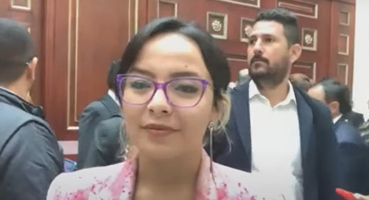 Jennifer Pedraza es representante a la Cámara por la ciudad de Bogotá. Foto: Youtube