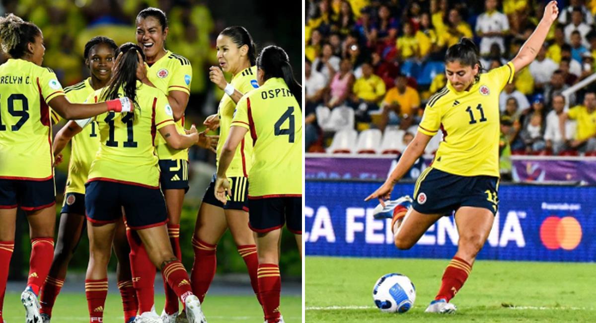 Selección Colombia venció en el segundo fogueo internacional a Costa Rica. Foto: Instagram Catalina Usme
