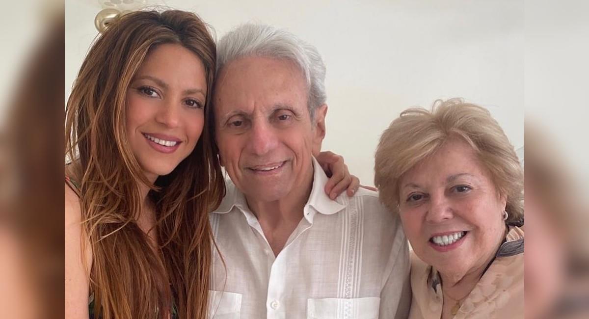 Shakira llenó de ternura a sus fans con la dedicatoria a su papá. Foto: Instagram