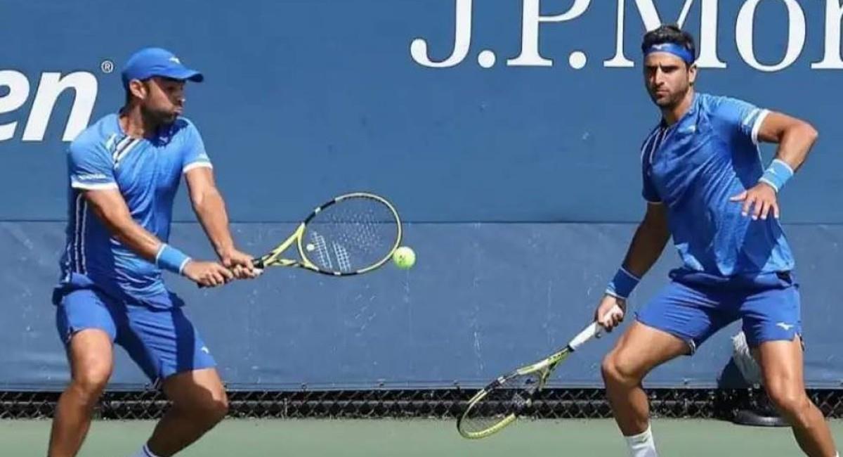 Robert Farah y Juan Sebastián Cabal cayeron en semifinales del US Open. Foto: Twitter US Open