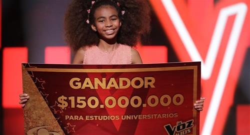 La Voz Kids: Niña de los zapatos rotos ganadora del reality de canto infantil