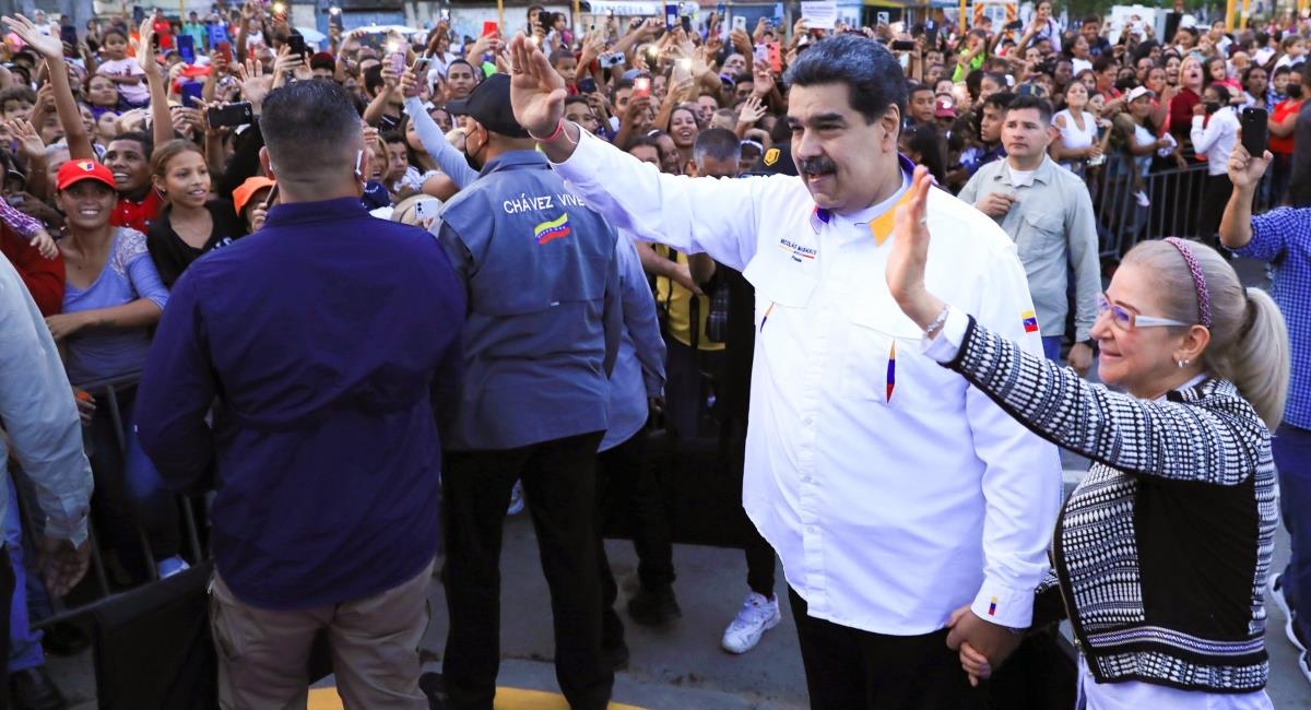 Nicolás Maduro acepta ser garante del proceso de paz con el ELN. Foto: Twitter @nicolasmaduro