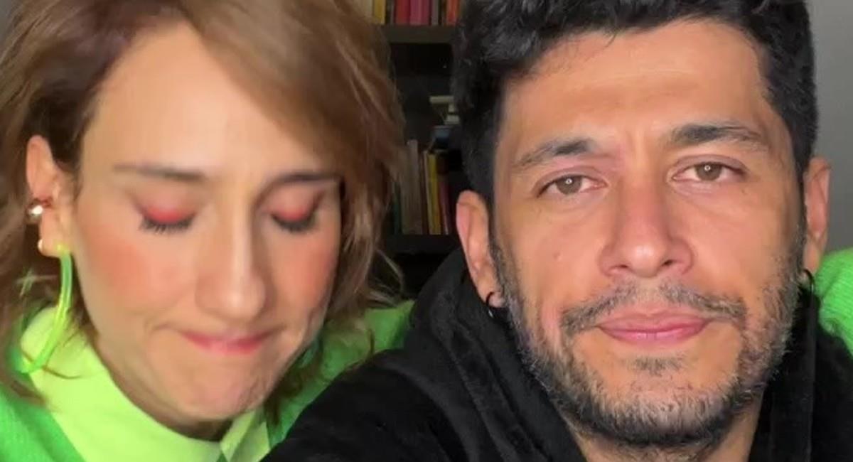 Santiago Alarcón y su esposa Chichila Navia. Foto: Instagram @santialarconu