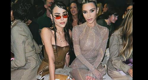 ¿Danna Paola y Kim Kardashian son amigas?