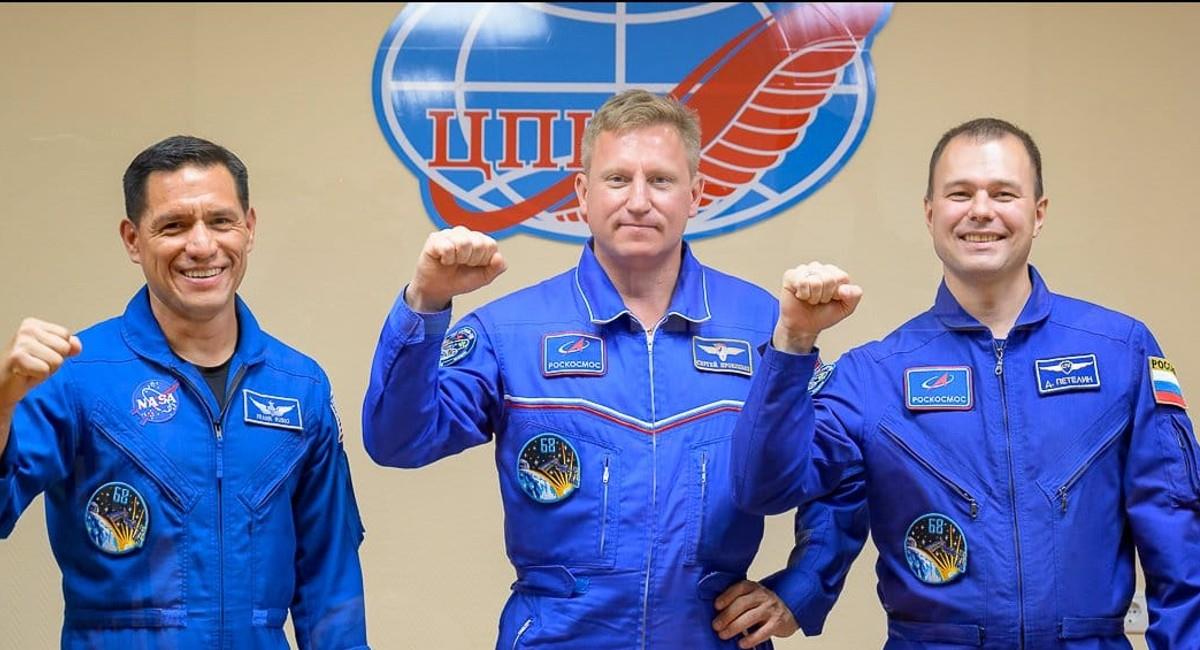 Hoy 21 de septiembre de 2022 se llevó a cabo el despegue de la nave rusa Soyuz MS-22, catalogándose como el primer vuelo conjunto a la EEI. Foto: Twitter @NASA_Astronauts