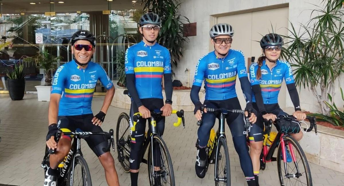 Nairo Quintana habló de sus objetivos para el Mundial de Ciclismo. Foto: Twitter Federación Colombiana de Ciclismo