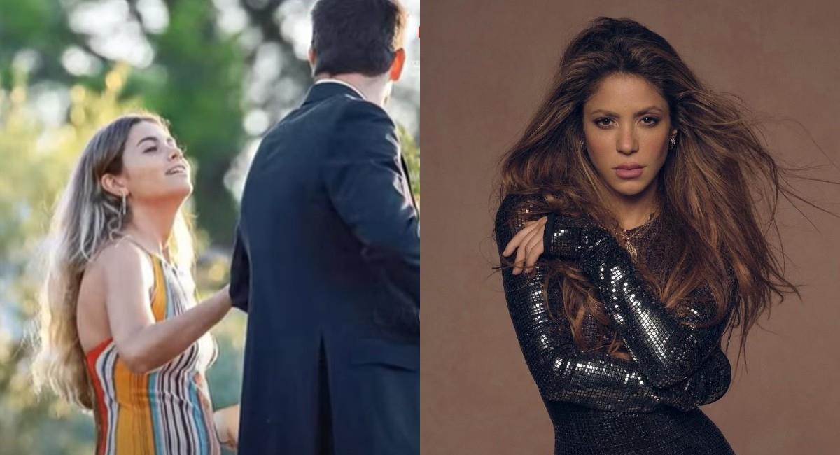 Clara Chía y Piqué ya no ocultan su relación. Foto: Youtube e Instagram