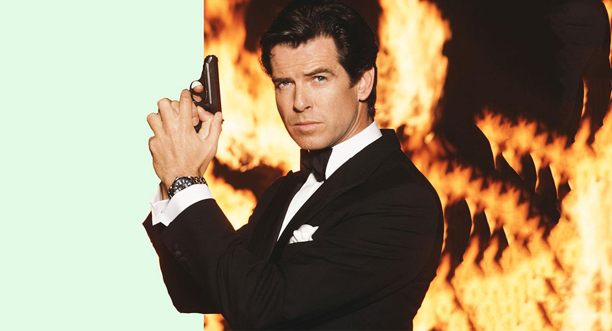 Pierce Brosnan interpretó a James Bond durante siete años. Foto: Twitter @007