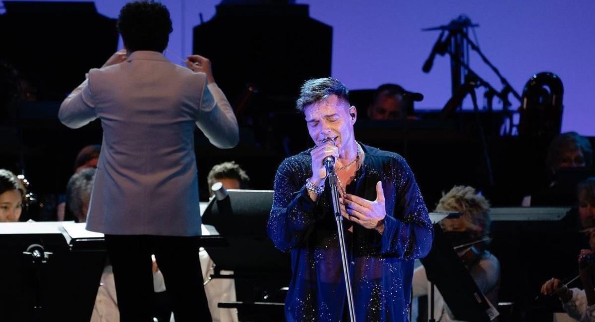 Ricky Martin confirmó su show en Bogotá a través de sus redes sociales. Foto: Instagram