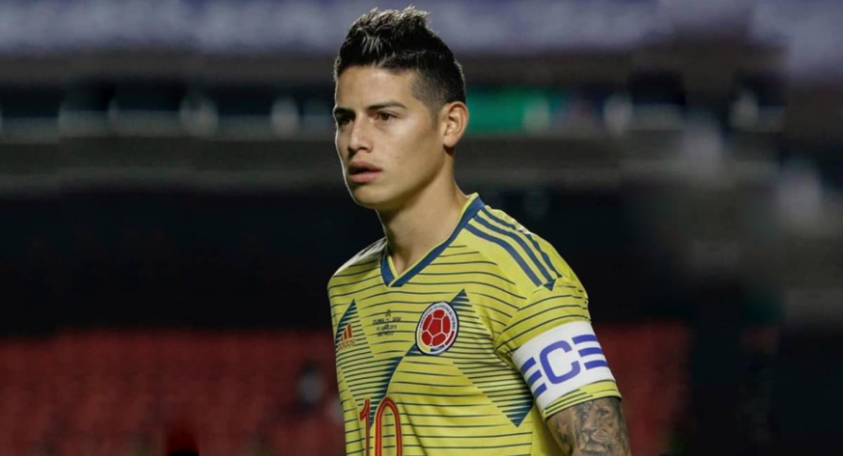 James Rodríguez podría ser titular en el partido de Colombia frente a Guatemala. Foto: Instagram Fans James Rodríguez
