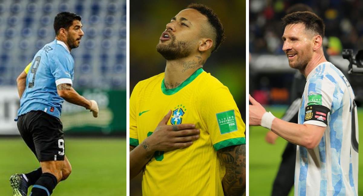Una selección suramericana se quedaría con la Copa del Mundo Qatar 2022. Foto: Instagram Messi / Suarez / Neymar Jr