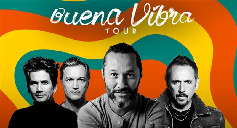 ¡Prepárate! Diego Torres, Bacilos y Alejandro Lerner en 'Buena Vibra Tour'