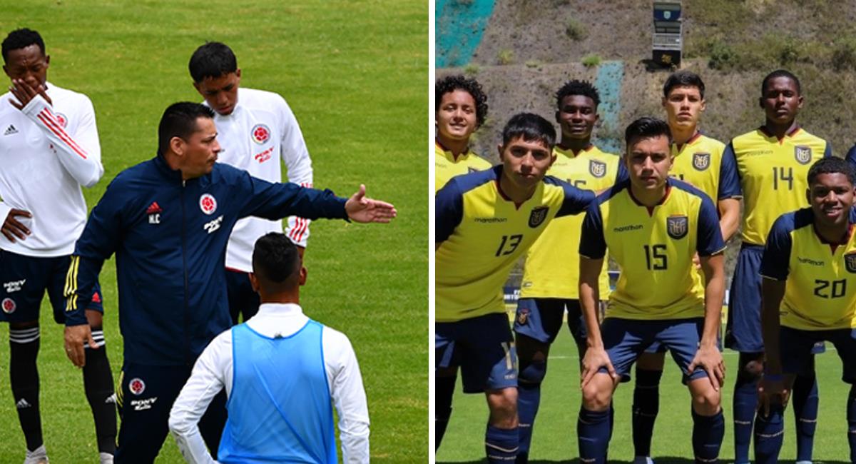 Colombia cayó ante Ecuador en el debut en los Juegos Suramericanos 2022. Foto: Twitter Comité Olímpico ecuatoriano / FCF