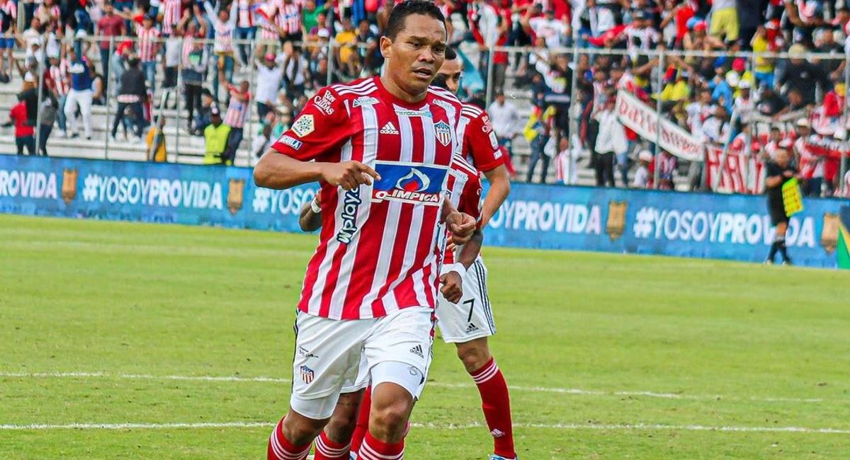 Carlos Bacca llegó al Junior de Barranquilla a mediados del 2022. Foto: Instagram @goleador70