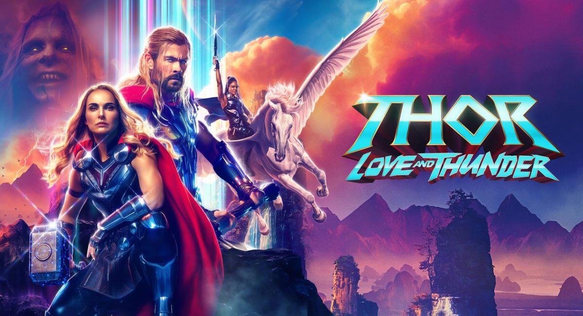 "Thor Love And Thunder" tuvo un gran éxito tras su llegada a Disney+. Foto: Twitter @thorofficial
