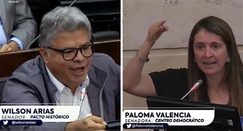 Fuerte “agarrón” entre Paloma Valencia y Wilson Arias