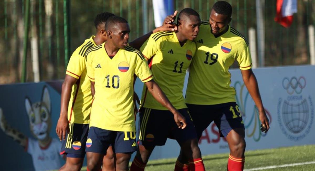 La Selección Colombia Sub 20 gana medalla de bronce en los Juegos Suramericanos Asunción 2022. Foto: FCF