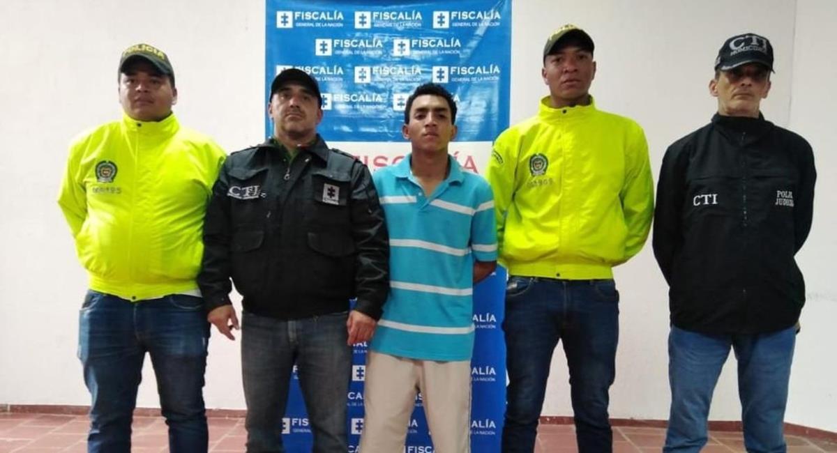 Capturan al presunto asesino del joven de 15 años en TransMilenio. Foto: Fiscalía