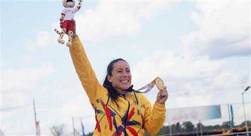 Orgullo nacional: Mariana Pajón se viste de oro en los Suramericanos