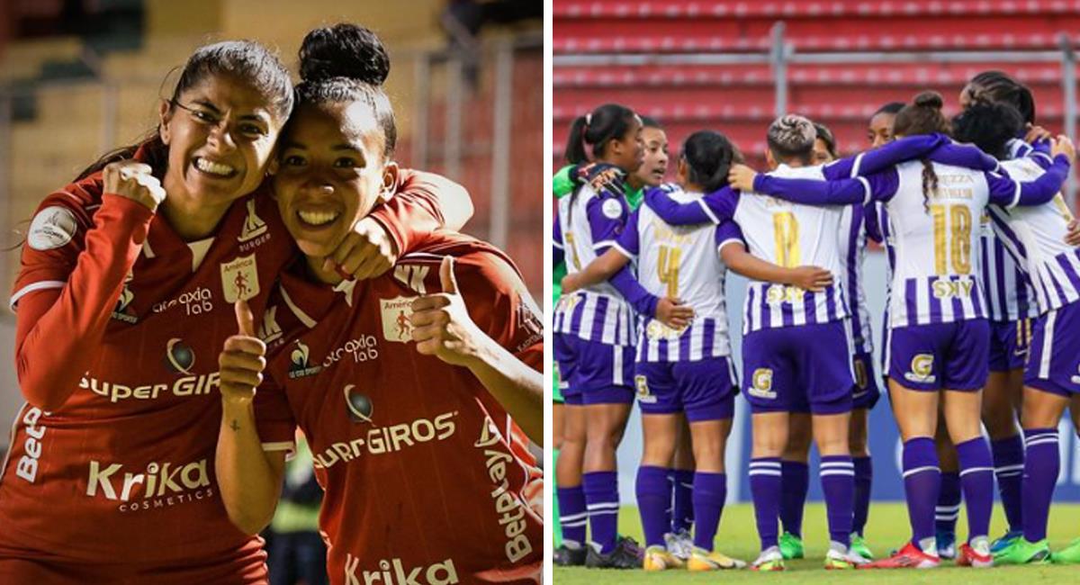 América de Cali se enfrenta a Alianza Lima en el último partido de la fase de Grupos de la Libertadores femenina. Foto: Instagram América de Cali femenino / Alianza Lima