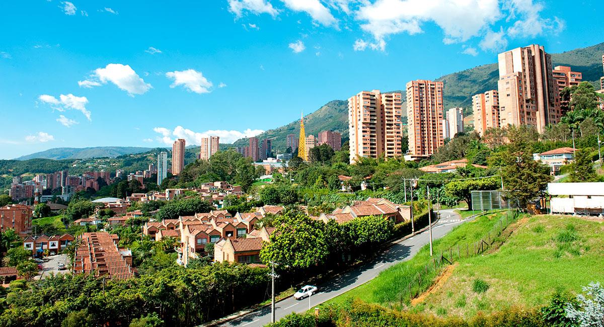 El Poblado, una de las zonas más hermosas de Medellín. Foto: Shutterstock
