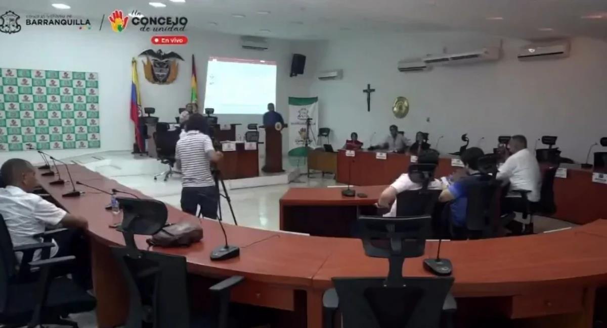 'Clan del Golfo' amenaza a concejal de Barranquilla. Foto: Captura de pantalla